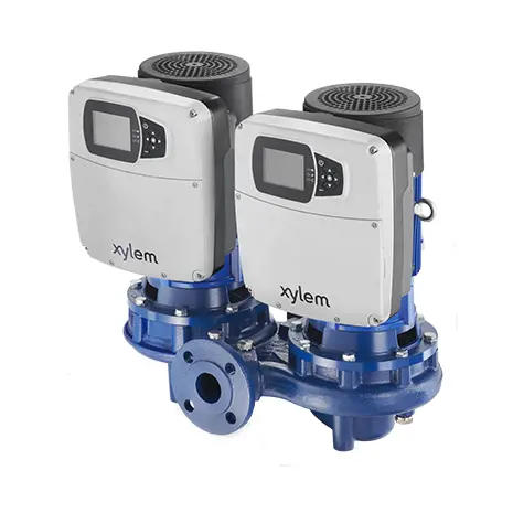 Lowara e-LNT, e-lnt twin head in-line pumps
