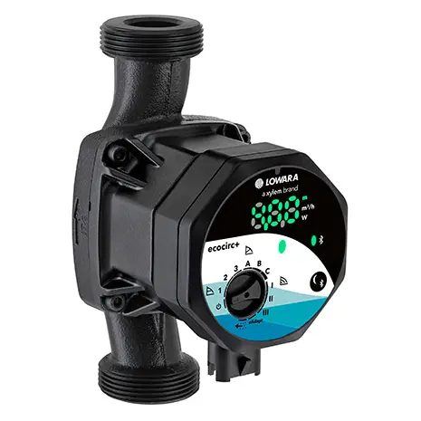 Lowara Ecocirc+ | Wet Rotor Circulators, ecocirc plus wet rotor circulators, ecocirc+ hvac circulation pumps